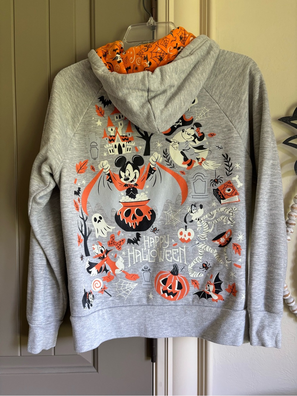 Disney Halloween Hoodie sweatshirt, clothes